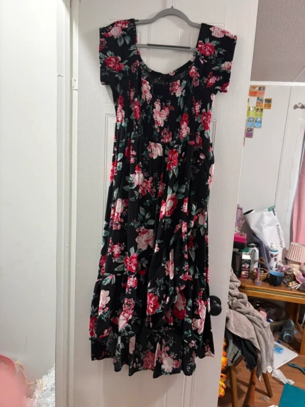 Long floral dress